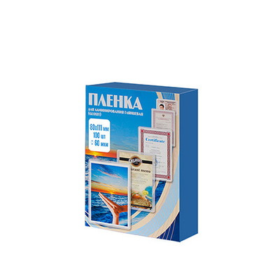 Office Kit Пакетная пленка 80x111 Глянцевая 60 мкм 100шт.