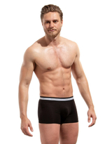 Мужские боксеры с резинкой в полоску (Размер: XXL) (Цвет: красный)