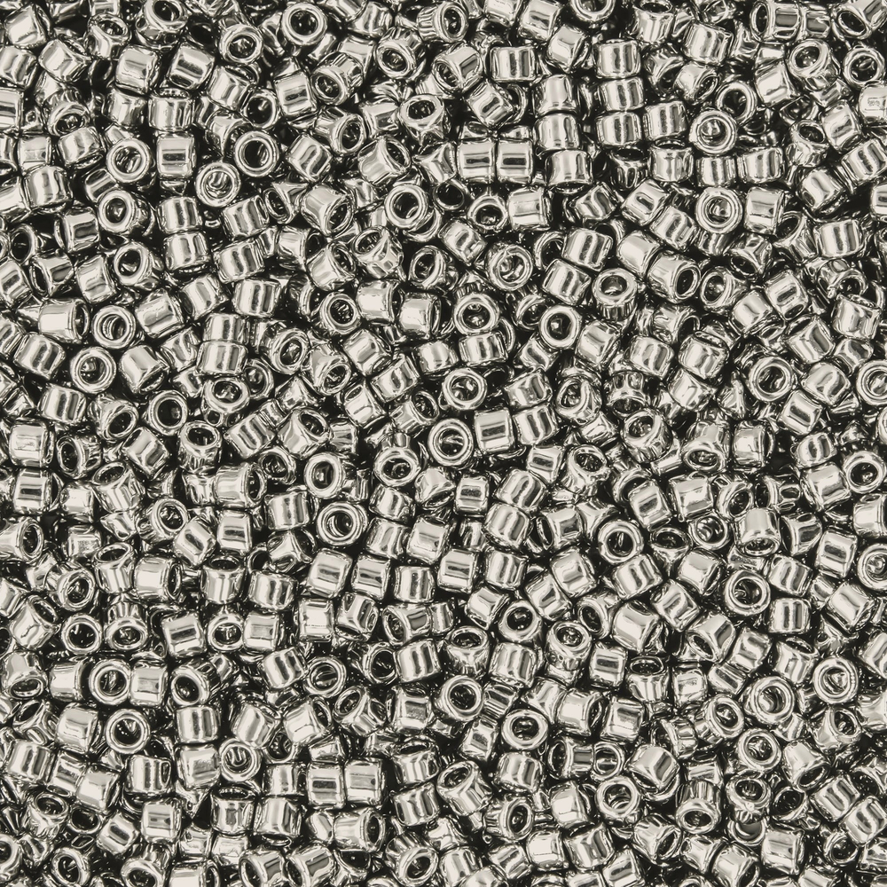 Японский бисер TOHO Treasure (№711), металлизированный, непрозрачный глянцевый