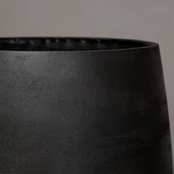 Кашпо CUBE CHARCOAL 100x100x100