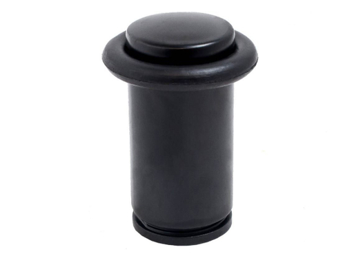 Ограничитель дверной цилиндр Стандарт 588А-1 BN Европакет черный (320шт/кор)