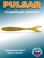 Силиконовая приманка PULSAR 3,0"(8шт) 75мм, цвет 001