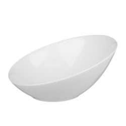 Салатник 125 мл 13,8*13,2 см h6,4/2,5 см скошенный белый фарфор NEW P.L. Proff Cuisine [6]