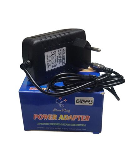 Блок питания (сетевой адаптер) универсальный 24V/2A штекер 5,5*2,5 мм 2420