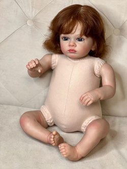 Кукла Реборн мягконабивная 60см в пакете (FA-089)