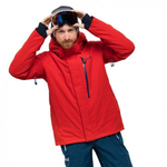 JACK WOLFSKIN куртка горнолыжная  EXOLIGHT ICY JACKET MEN 26810 FIERY RED