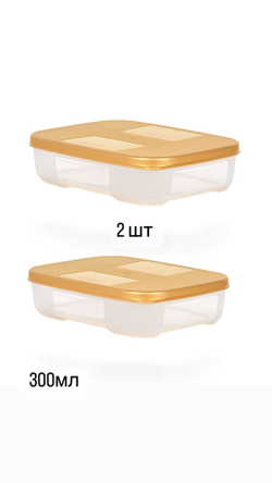 Контейнер "Система холодильник" (300мл) 2шт Tupperware