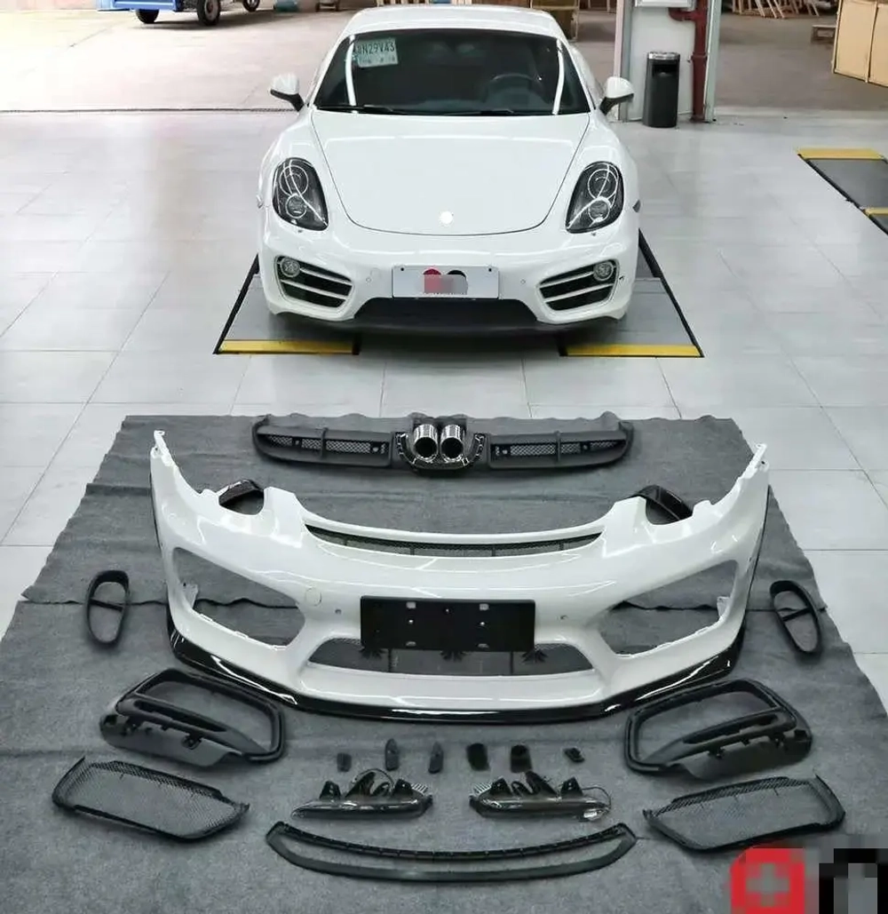 Обвес переделка в GT4 для Porsche Cayman/Boxster 981 2013-2016 Порше