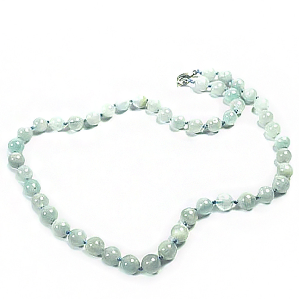 Бусы "Келли 9" аквамарин