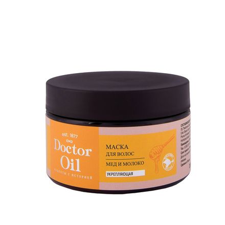 Маска для волос "Мёд и молоко" укрепляющая