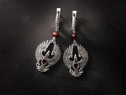 Серьги "Финисты" .