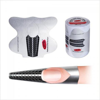 Формы металлизированные для моделирования ногтей ЭкстраПроPNB/ExtraPro Nail Forms PNB (100шт/уп)