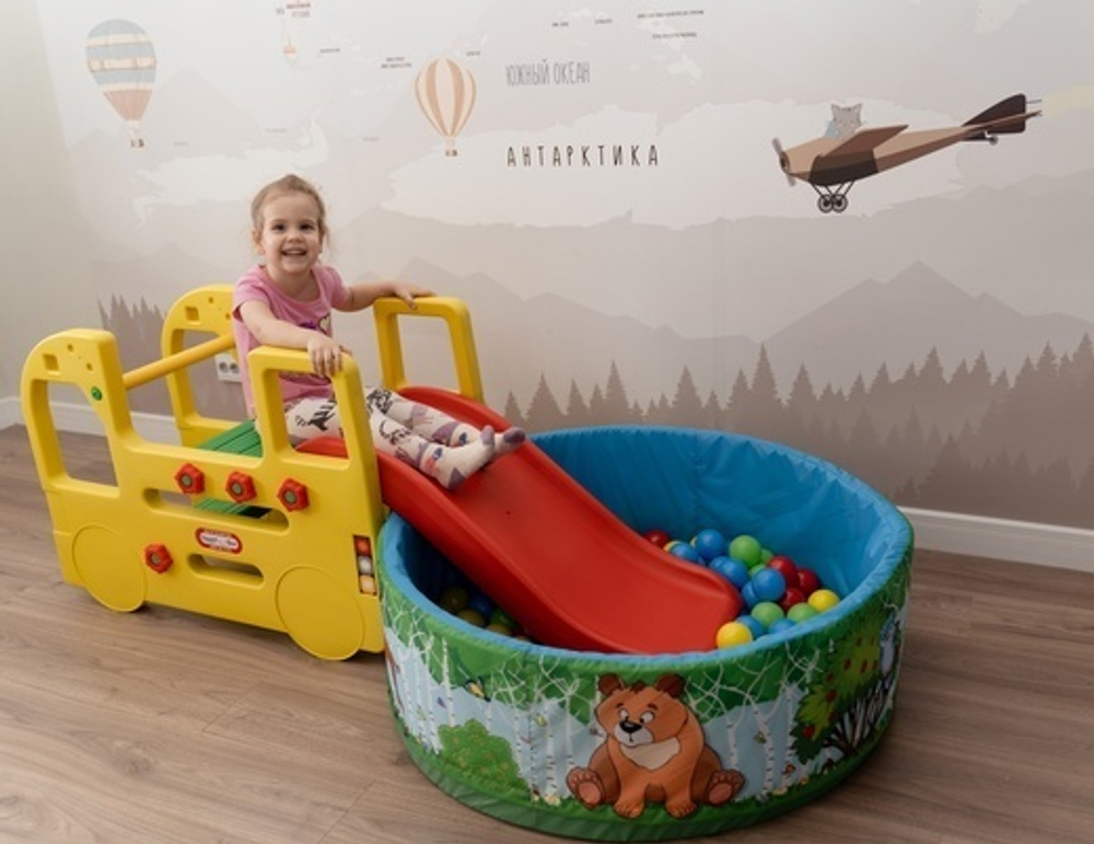 Горка Happy Box автобус — 9-0468