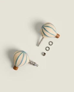 ZARA HOME МЕБЕЛЬНАЯ РУЧКА В ФОРМЕ ВОЗДУШНОГО ШАРА (НАБОР ИЗ 2 ШТ.)