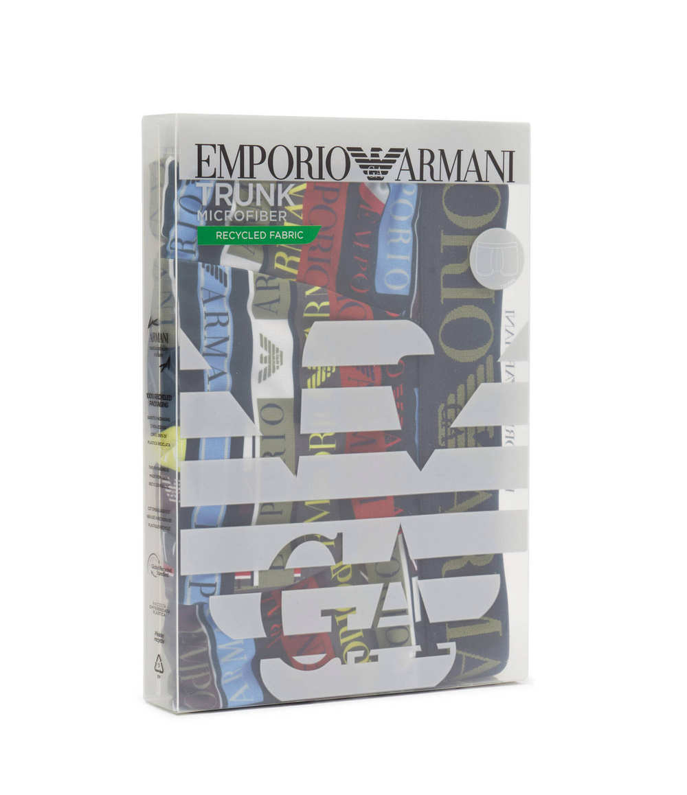 Трусики-боксеры Emporio Armani - разноцветная(111290 4F535)