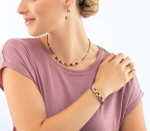 Браслет Coeur de Lion Black-Gold 0136/32-1316 17