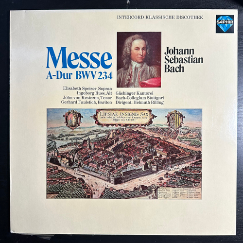 Бах - Мессе ля мажор BWV 234 (Германия 1978г.)