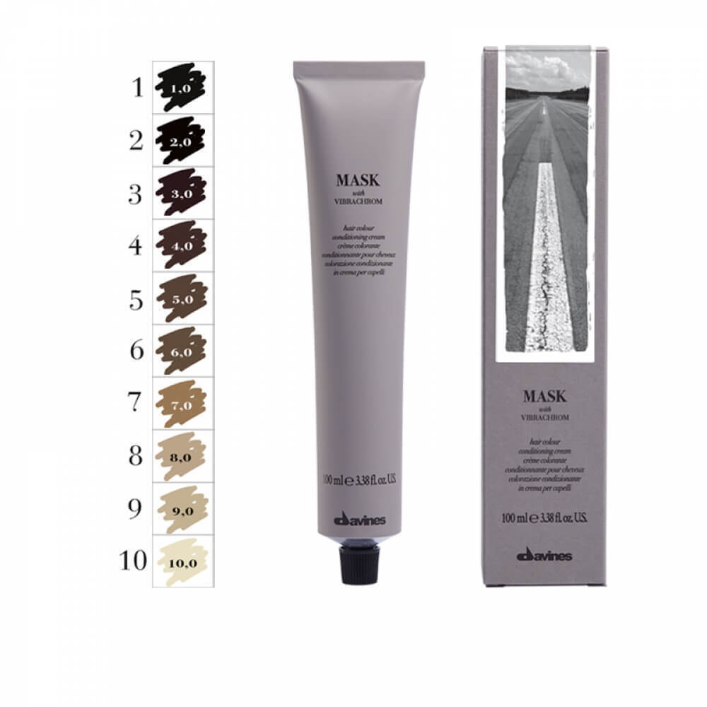 Mask c Vibrachrom - Система стойкого кондиционирующего окрашивания Davines, 100мл