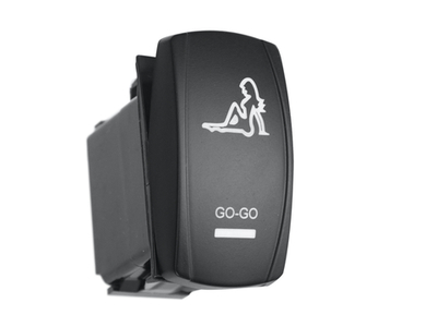 Переключатель ВКЛ/ВЫКЛ, синий, GO-GO