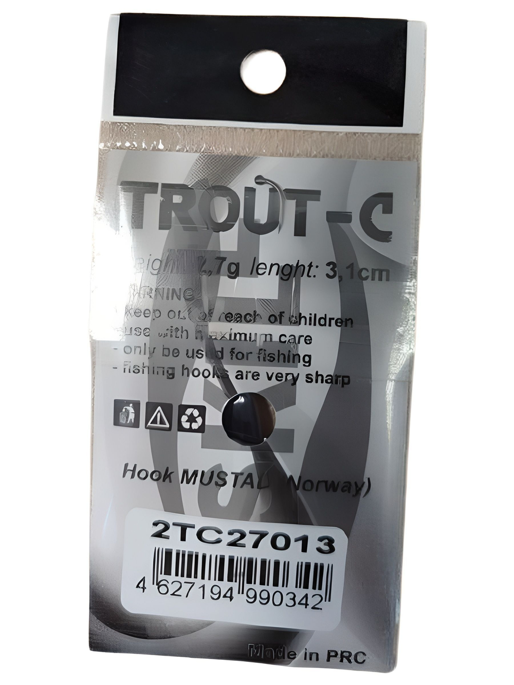 Блесна SKILL TROUT-B 2.7 2TB27013