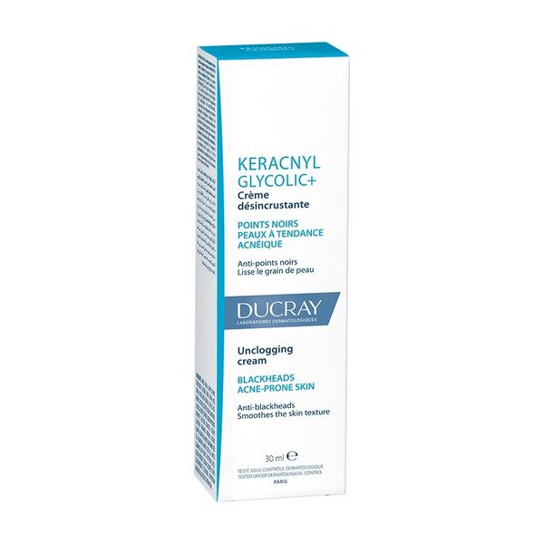 Ducray KERACNYL GLYCOLIC+ Крем от прыщей и черных точек