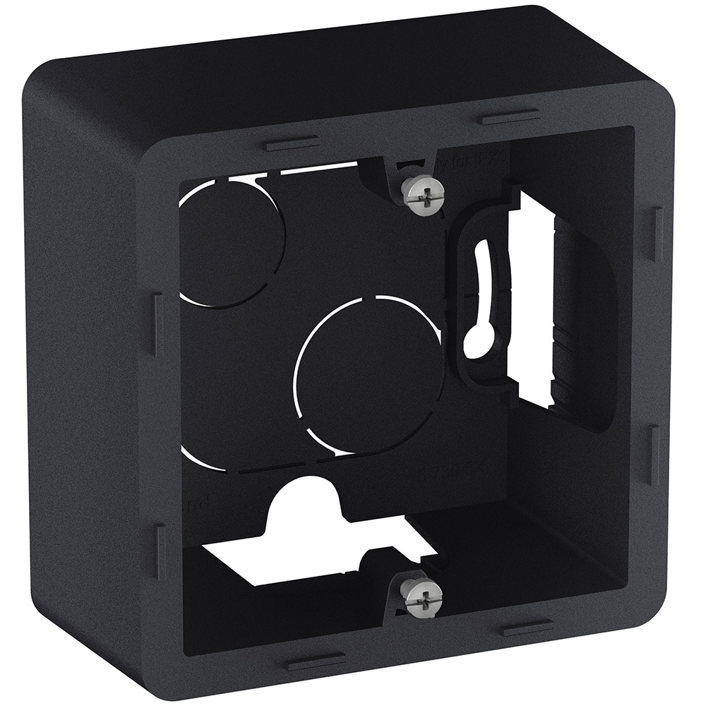 Коробка для накладного монтажа 1 пост антрацит Inspiria Legrand