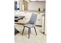 Стул на металлокаркасе Нараян velutto 49 / черный