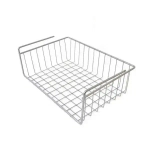 Корзина сетчатая навесная 400*260*110 мм, на полку 16 мм, оцинк