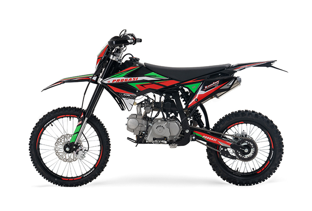Питбайк Progasi JUMBO 125 19/16 Red/Green