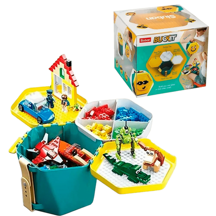 Конструктор Sluban в ведре