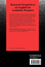 Research Perspectives on English for Academic Purposes (Cambridge Applied Linguistics) 1st Edition