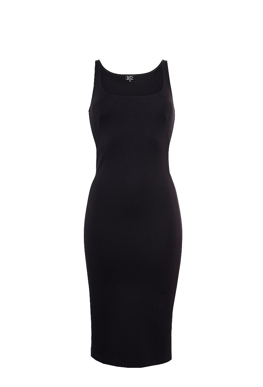 Платье-майка черное 31-16SS