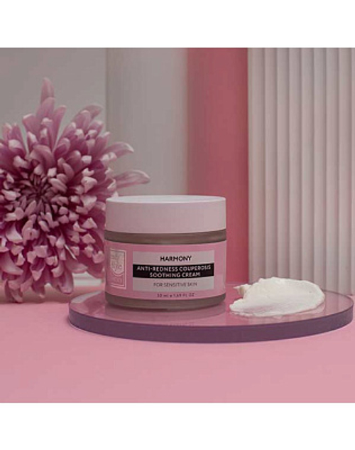 Успокаивающий крем для чувствительной кожи от купероза и покраснений Успокаивающий крем для чувствительной кожи от купероза и покраснений "Harmony" 50 мл Beauty Style
