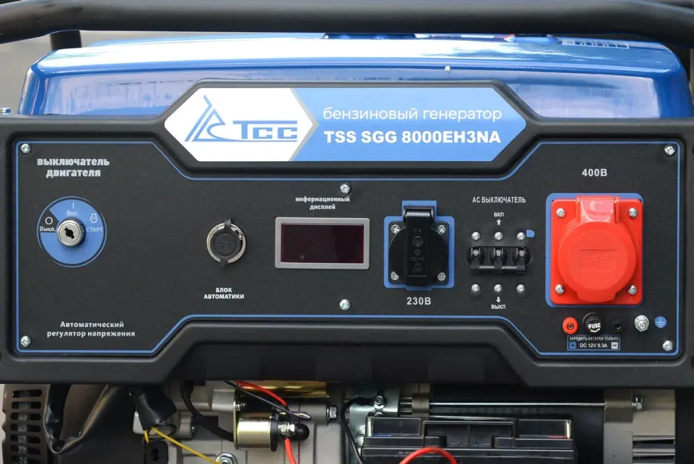 Генератор (8 кВт) TSS SGG 8000EH3NA бензиновый