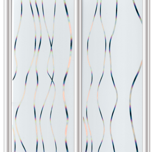 Потолочная панель ПВХ Двухсекционная HC-107 (609.6) 3000х200 мм