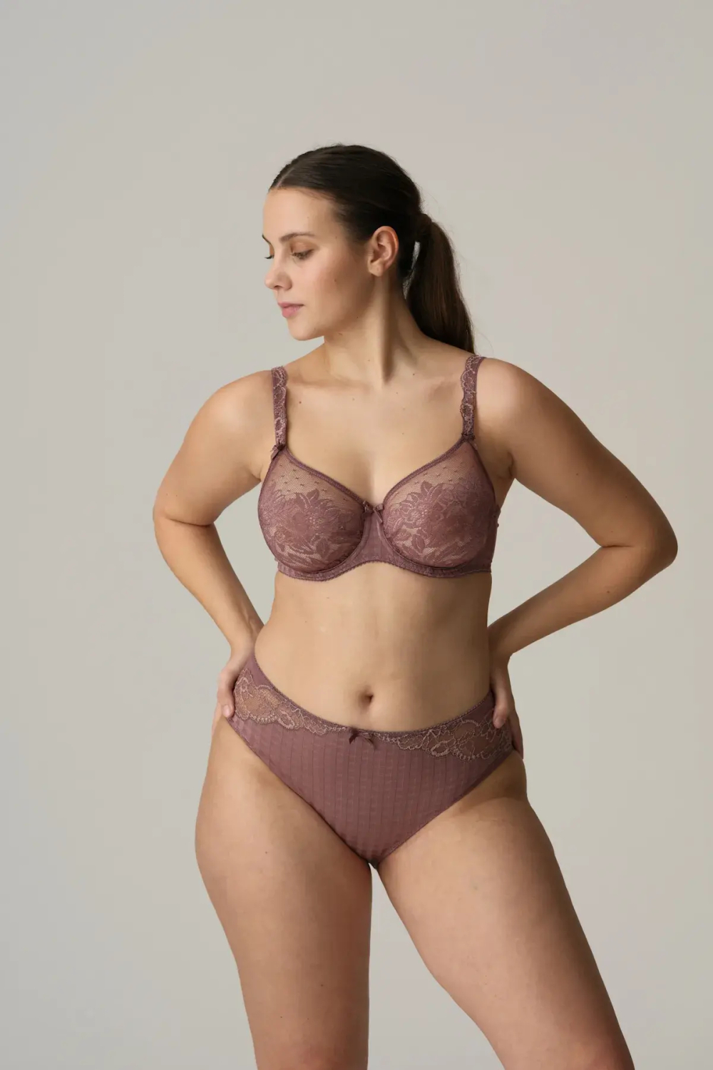 PRIMADONNA MADISON Бюстгальтер с полной чашкой, серо-коричневый