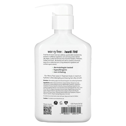Original Sprout, Worry Free, несмываемое средство, 300 мл (10 жидк. унц.)
