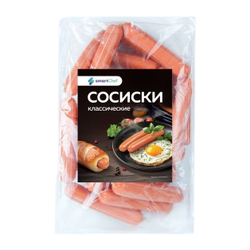 Сосиски Smart Chef Классические 1,5кг
