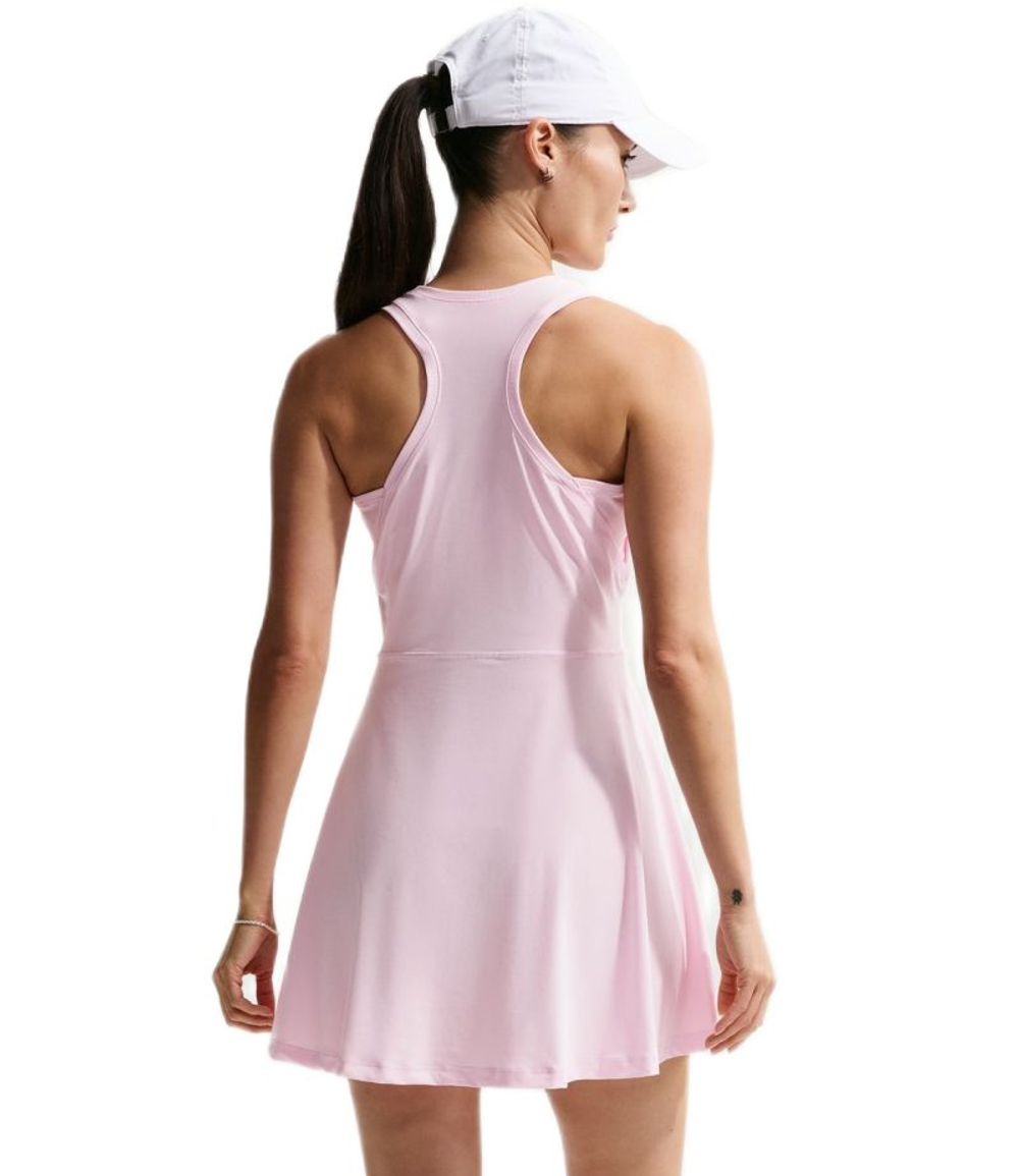 Теннисное платье Nike Dri-Fit Victory - pink foam/white