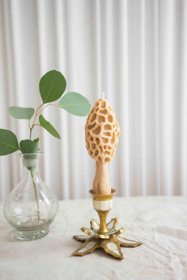 Свеча Сморчок Охра (Дымчатый уд) - фото 1