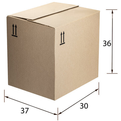 Коробка, длина 370 х ширина 300 х высота 360 мм, 10 штук в комплекте.