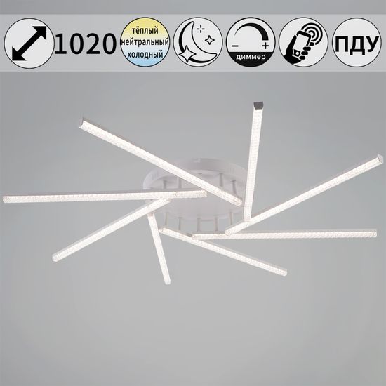 06538-0.3-08 WH светильник потолочный