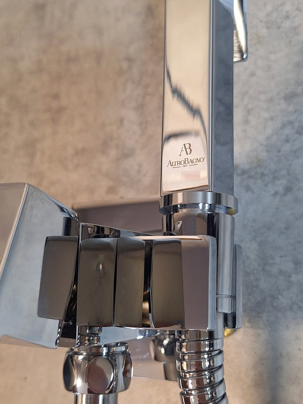 Встраиваемый гигиенический душ AltroBagno BM 060120 Cr