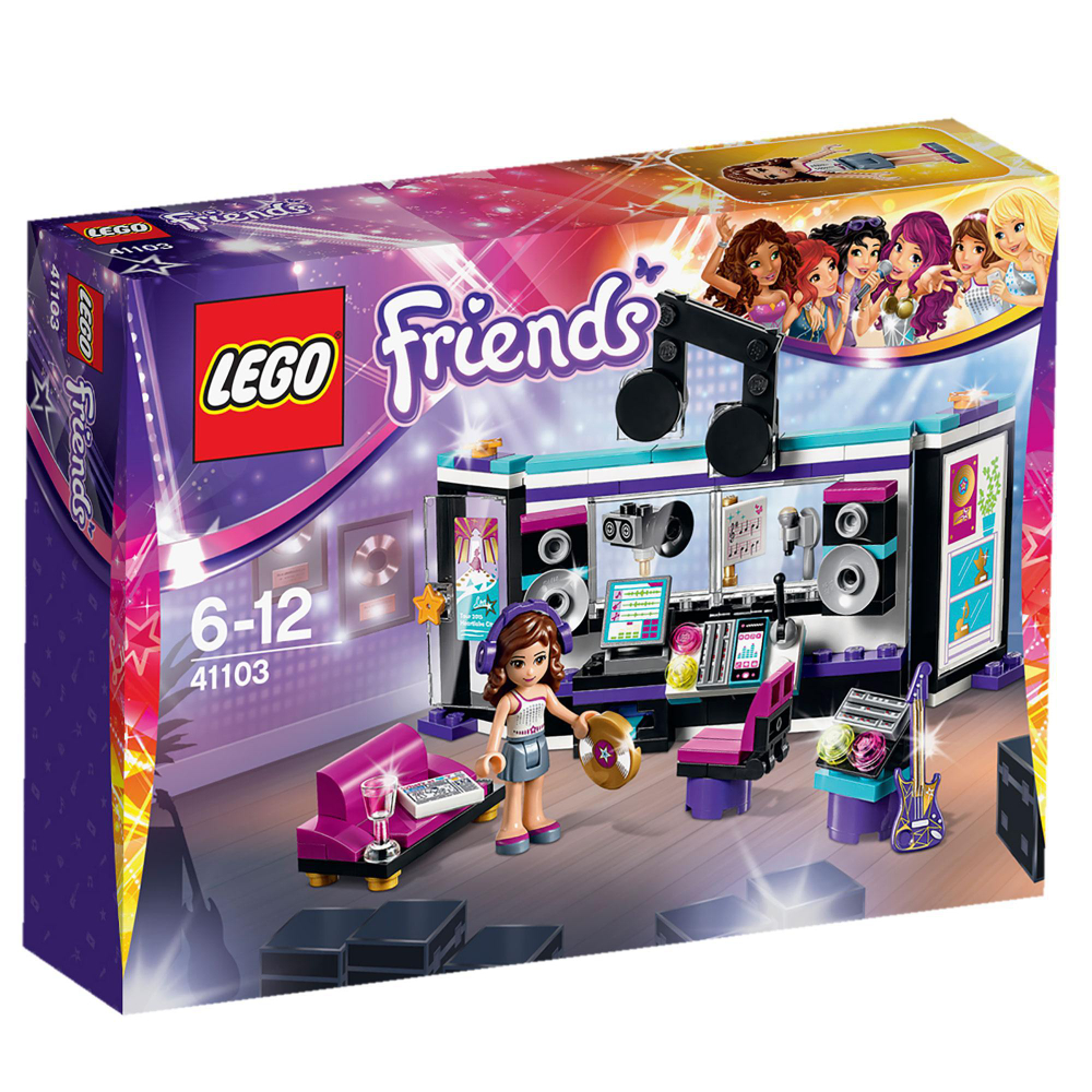 LEGO Friends: Поп звезда: Студия звукозаписи 41103 — Pop Star Recording Studio — Лего Друзья Подружки Френдз