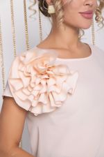 Блуза Розали (персик) Б12146-41 LT Collection