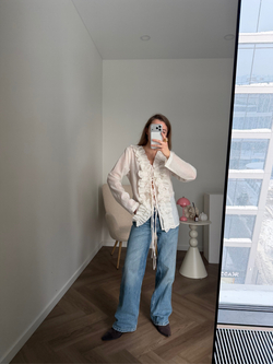 Блуза Pillow айвори