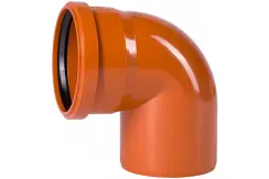 Отвод наружный Ostendorf 160мм 87 градусов 06059