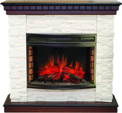 Портал каминный из МДФ RealFlame Lindelse 26 WT белый