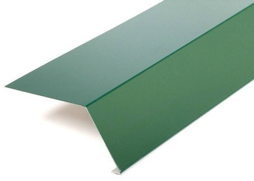 Карнизная планка(капельник) 100х60х2000 RAL 6005 зеленый мох