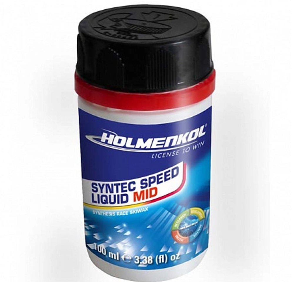 Ускоритель HOLMENKOL SyntecSpeed Liquid MID, (-6-12 C), 100 ml арт. 24063